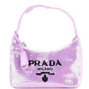 Prada Re-Edition Hobo Sequins Mini #202250P22B